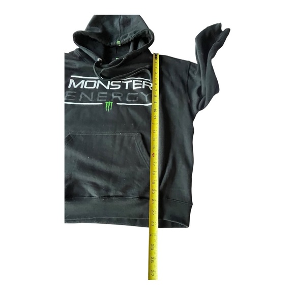 Vintage Monster Energy Hoodie, Large Y2K MX Moto - Picture 6 of 6